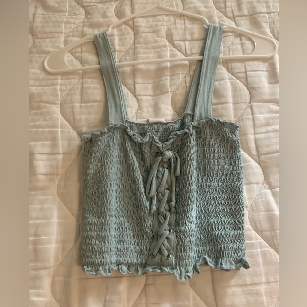 Pacsun lace up tanktop